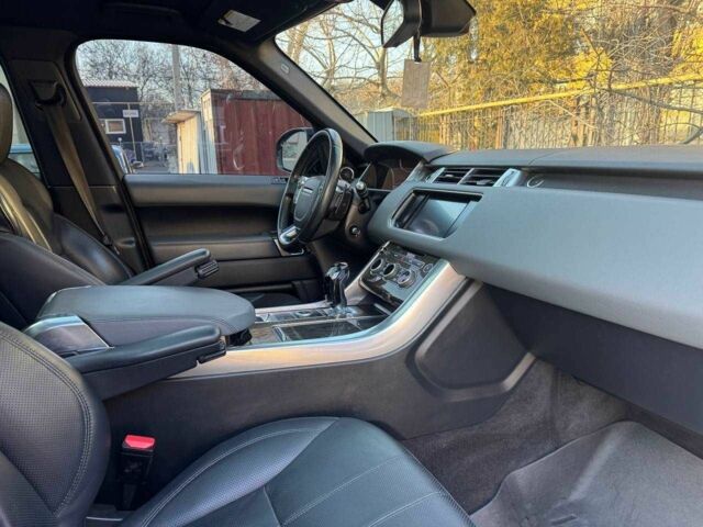 Чорний Ленд Ровер Range Rover Sport, об'ємом двигуна 5 л та пробігом 170 тис. км за 24900 $, фото 12 на Automoto.ua