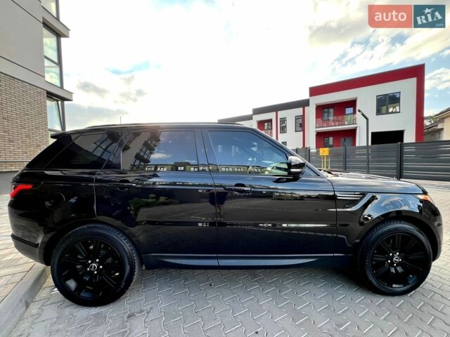 Чорний Ленд Ровер Range Rover Sport, об'ємом двигуна 3 л та пробігом 173 тис. км за 21500 $, фото 9 на Automoto.ua