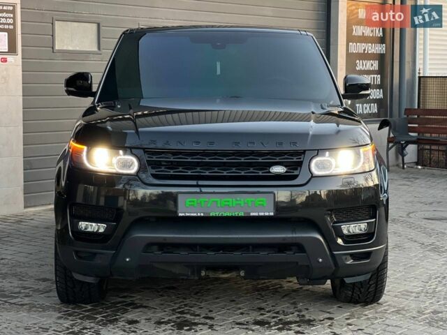 Чорний Ленд Ровер Range Rover Sport, об'ємом двигуна 5 л та пробігом 170 тис. км за 21900 $, фото 3 на Automoto.ua