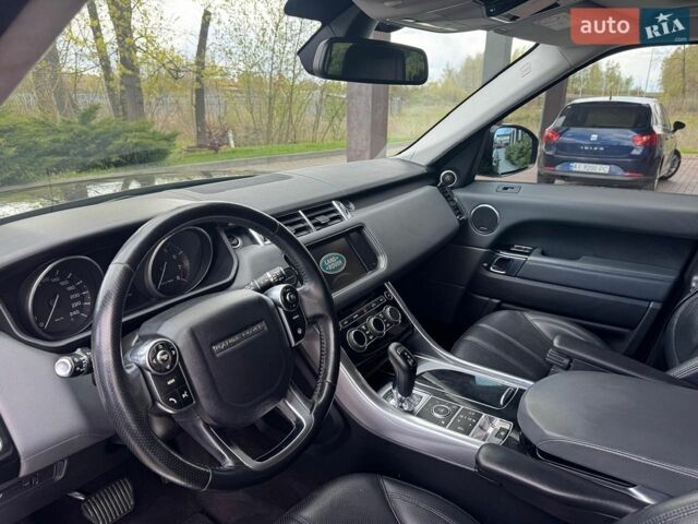 Чорний Ленд Ровер Range Rover Sport, об'ємом двигуна 3 л та пробігом 128 тис. км за 25500 $, фото 12 на Automoto.ua
