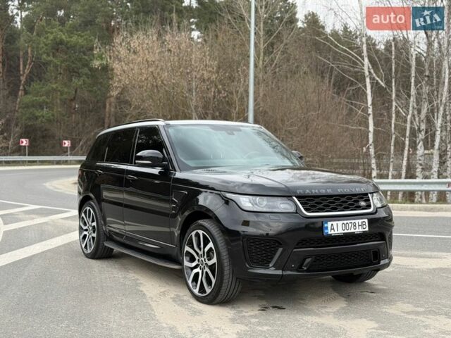 Чорний Ленд Ровер Range Rover Sport, об'ємом двигуна 2.99 л та пробігом 205 тис. км за 28000 $, фото 2 на Automoto.ua