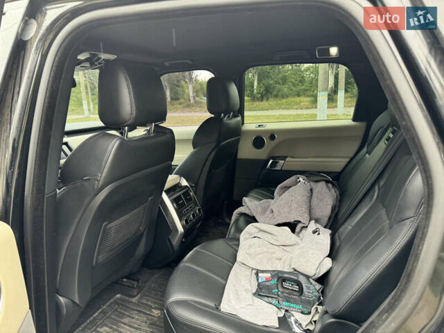 Черный Ленд Ровер Рендж Ровер Спорт, объемом двигателя 2.99 л и пробегом 220 тыс. км за 29000 $, фото 6 на Automoto.ua