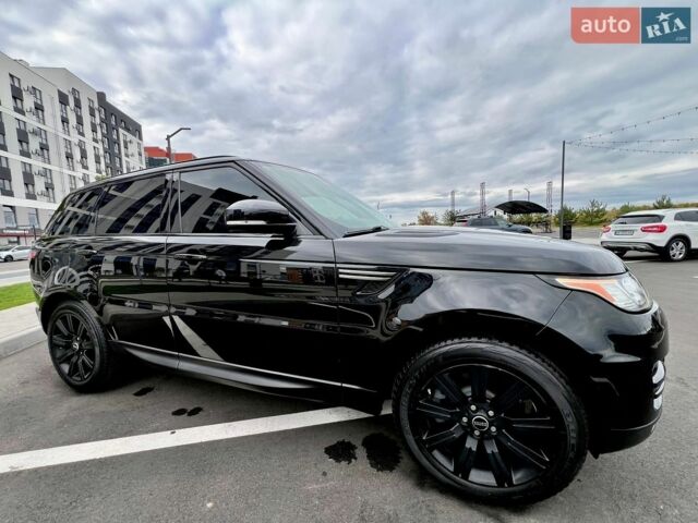 Чорний Ленд Ровер Range Rover Sport, об'ємом двигуна 3 л та пробігом 173 тис. км за 18500 $, фото 5 на Automoto.ua