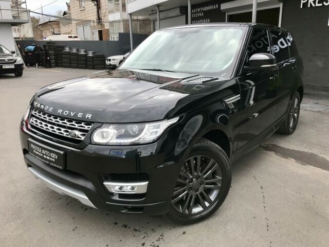 Чорний Ленд Ровер Range Rover Sport, об'ємом двигуна 3 л та пробігом 111 тис. км за 41500 $, фото 13 на Automoto.ua