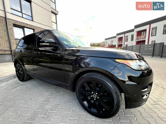 Чорний Ленд Ровер Range Rover Sport, об'ємом двигуна 3 л та пробігом 173 тис. км за 21500 $, фото 7 на Automoto.ua