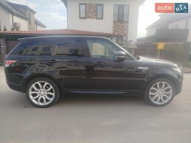 Чорний Ленд Ровер Range Rover Sport, об'ємом двигуна 3 л та пробігом 219 тис. км за 21500 $, фото 2 на Automoto.ua