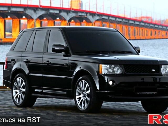Чорний Ленд Ровер Range Rover Sport, об'ємом двигуна 3 л та пробігом 137 тис. км за 18700 $, фото 3 на Automoto.ua