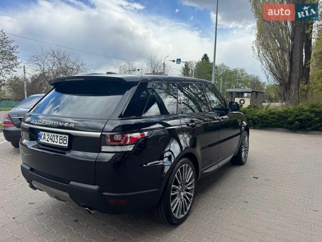 Чорний Ленд Ровер Range Rover Sport, об'ємом двигуна 3 л та пробігом 128 тис. км за 25500 $, фото 5 на Automoto.ua