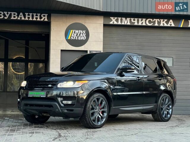 Чорний Ленд Ровер Range Rover Sport, об'ємом двигуна 5 л та пробігом 170 тис. км за 21900 $, фото 1 на Automoto.ua