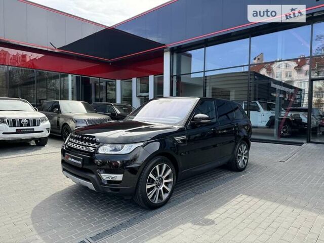 Чорний Ленд Ровер Range Rover Sport, об'ємом двигуна 2.99 л та пробігом 137 тис. км за 34900 $, фото 2 на Automoto.ua