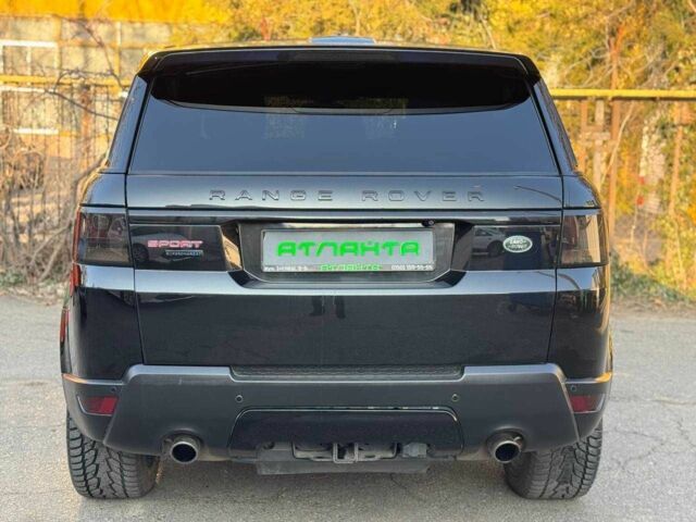 Чорний Ленд Ровер Range Rover Sport, об'ємом двигуна 5 л та пробігом 170 тис. км за 24900 $, фото 4 на Automoto.ua