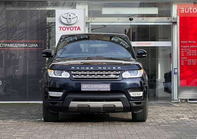 Черный Ленд Ровер Рендж Ровер Спорт, объемом двигателя 2.99 л и пробегом 226 тыс. км за 30751 $, фото 4 на Automoto.ua