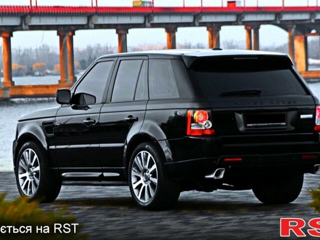 Чорний Ленд Ровер Range Rover Sport, об'ємом двигуна 3 л та пробігом 137 тис. км за 18700 $, фото 4 на Automoto.ua
