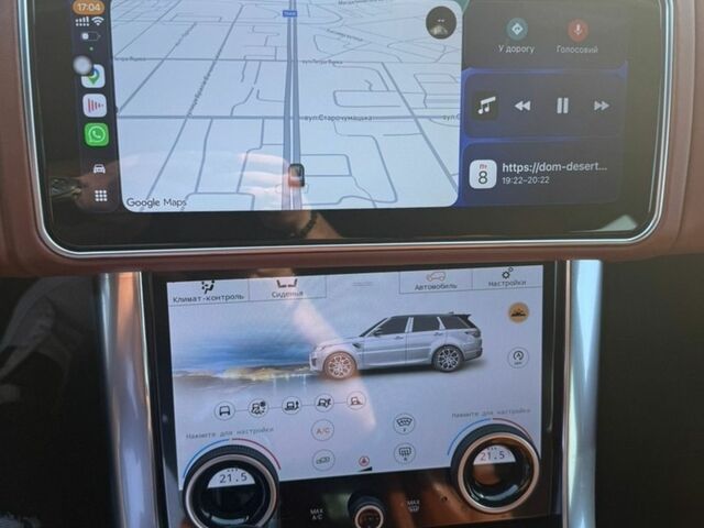 Чорний Ленд Ровер Range Rover Sport, об'ємом двигуна 2.99 л та пробігом 166 тис. км за 32000 $, фото 10 на Automoto.ua