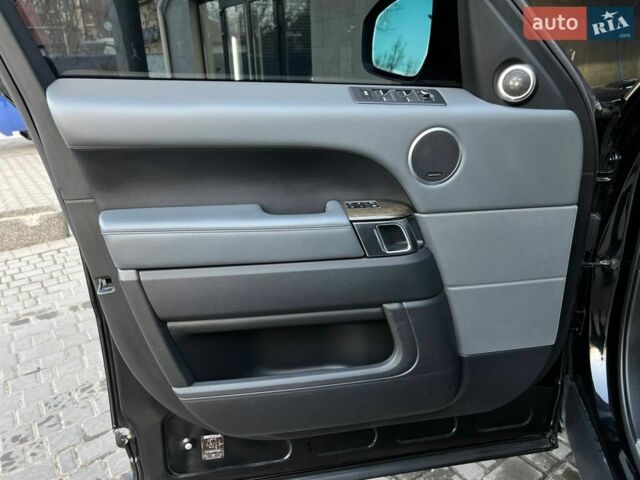 Чорний Ленд Ровер Range Rover Sport, об'ємом двигуна 5 л та пробігом 170 тис. км за 21900 $, фото 12 на Automoto.ua