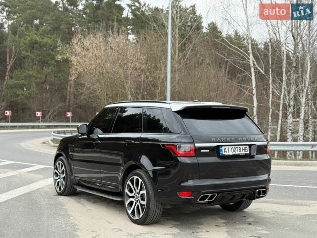 Чорний Ленд Ровер Range Rover Sport, об'ємом двигуна 2.99 л та пробігом 205 тис. км за 28000 $, фото 6 на Automoto.ua