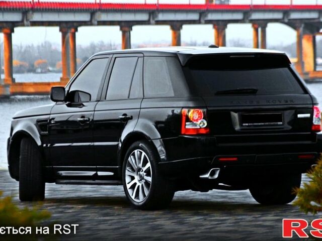 Чорний Ленд Ровер Range Rover Sport, об'ємом двигуна 3 л та пробігом 137 тис. км за 18700 $, фото 6 на Automoto.ua