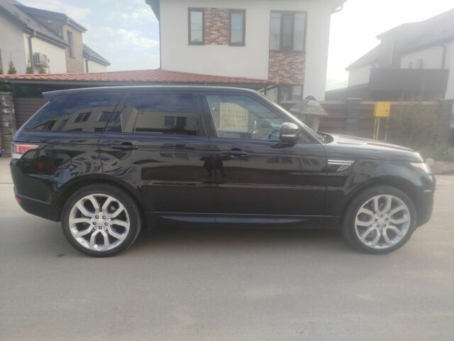 Черный Ленд Ровер Рендж Ровер Спорт, объемом двигателя 3 л и пробегом 219 тыс. км за 21500 $, фото 1 на Automoto.ua