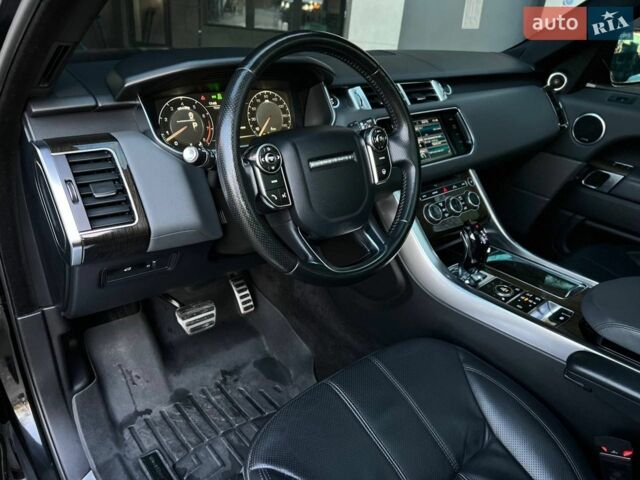 Чорний Ленд Ровер Range Rover Sport, об'ємом двигуна 5 л та пробігом 170 тис. км за 21900 $, фото 11 на Automoto.ua