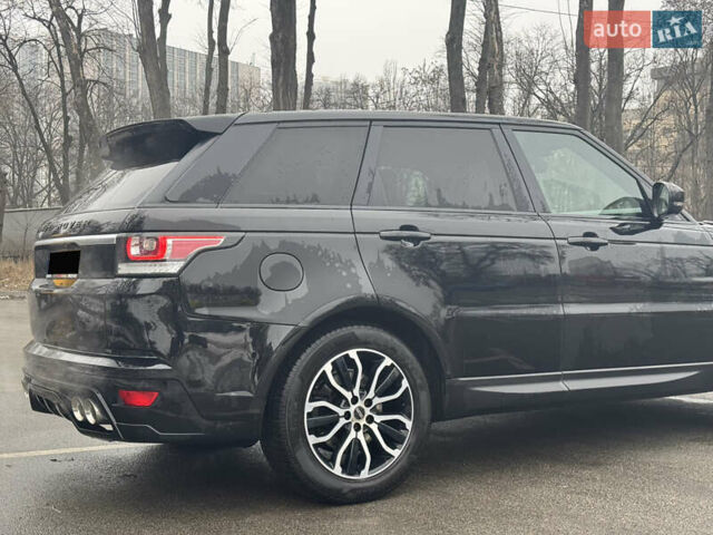 Черный Ленд Ровер Рендж Ровер Спорт, объемом двигателя 3 л и пробегом 164 тыс. км за 29999 $, фото 6 на Automoto.ua