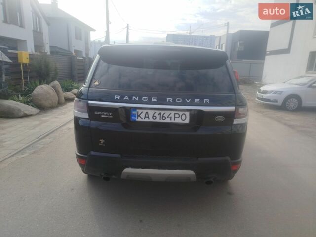 Чорний Ленд Ровер Range Rover Sport, об'ємом двигуна 3 л та пробігом 219 тис. км за 20000 $, фото 4 на Automoto.ua