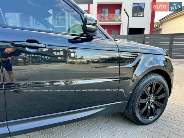 Чорний Ленд Ровер Range Rover Sport, об'ємом двигуна 3 л та пробігом 173 тис. км за 21500 $, фото 12 на Automoto.ua
