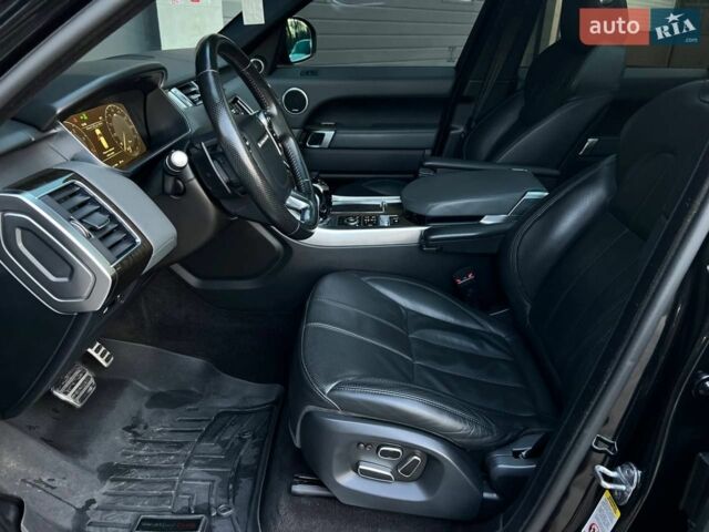 Чорний Ленд Ровер Range Rover Sport, об'ємом двигуна 5 л та пробігом 170 тис. км за 21900 $, фото 10 на Automoto.ua