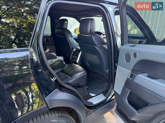 Чорний Ленд Ровер Range Rover Sport, об'ємом двигуна 3 л та пробігом 164 тис. км за 21000 $, фото 16 на Automoto.ua