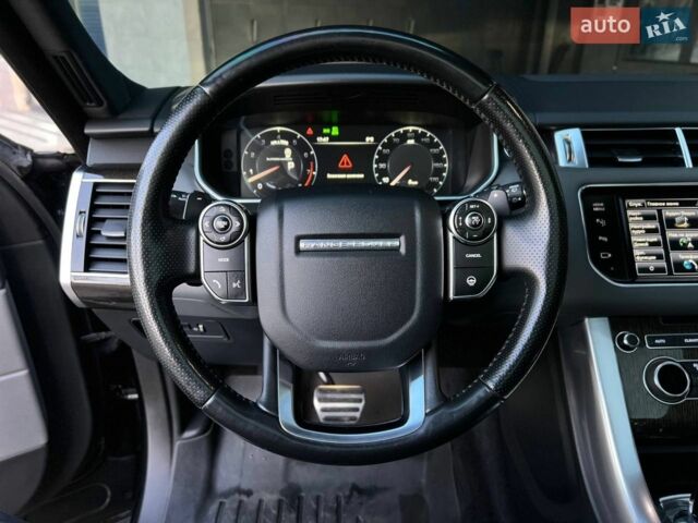 Чорний Ленд Ровер Range Rover Sport, об'ємом двигуна 5 л та пробігом 170 тис. км за 21900 $, фото 21 на Automoto.ua
