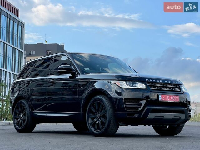 Чорний Ленд Ровер Range Rover Sport, об'ємом двигуна 3 л та пробігом 173 тис. км за 19500 $, фото 1 на Automoto.ua