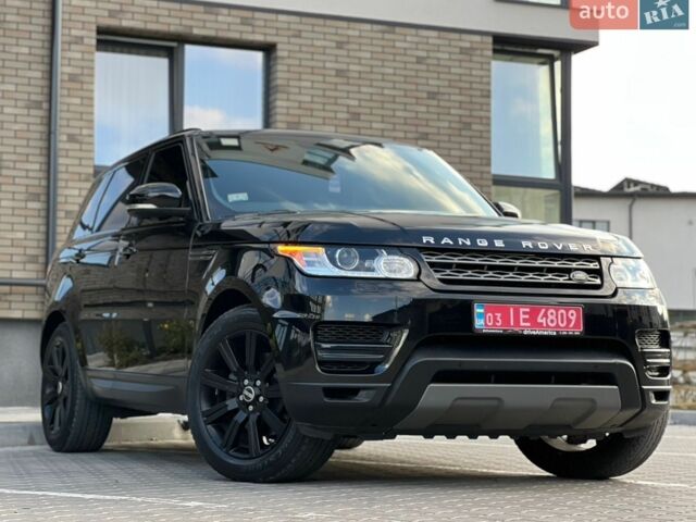 Чорний Ленд Ровер Range Rover Sport, об'ємом двигуна 3 л та пробігом 173 тис. км за 21500 $, фото 1 на Automoto.ua