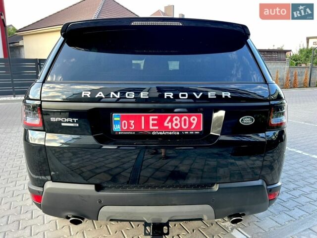 Чорний Ленд Ровер Range Rover Sport, об'ємом двигуна 3 л та пробігом 173 тис. км за 21500 $, фото 16 на Automoto.ua