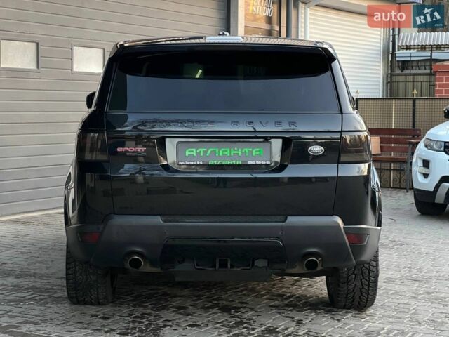 Чорний Ленд Ровер Range Rover Sport, об'ємом двигуна 5 л та пробігом 170 тис. км за 21900 $, фото 7 на Automoto.ua
