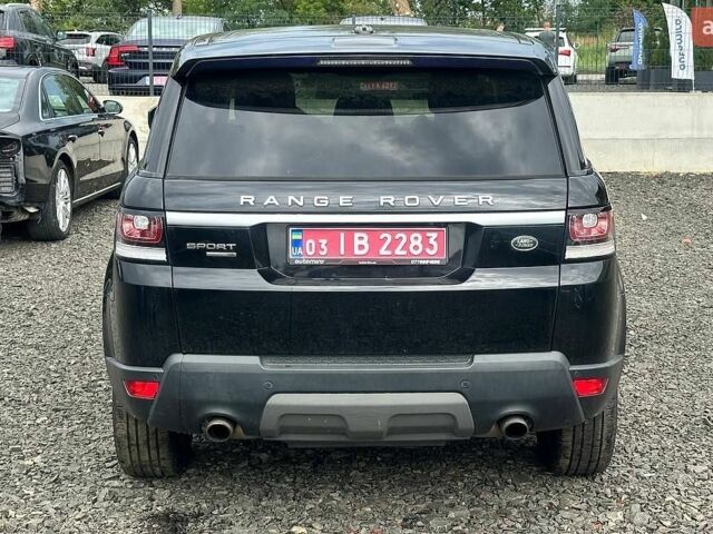 Чорний Ленд Ровер Range Rover Sport, об'ємом двигуна 3 л та пробігом 169 тис. км за 12000 $, фото 6 на Automoto.ua