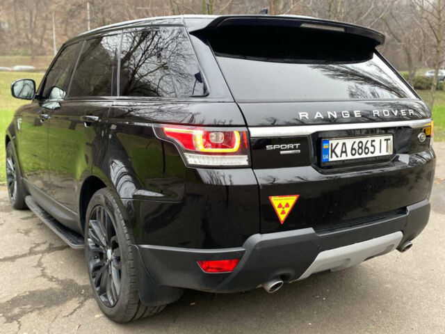 Чорний Ленд Ровер Range Rover Sport, об'ємом двигуна 2.99 л та пробігом 130 тис. км за 33300 $, фото 5 на Automoto.ua