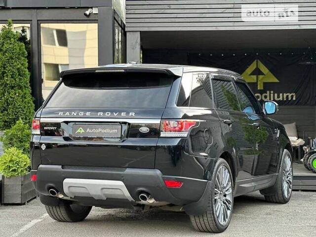 Чорний Ленд Ровер Range Rover Sport, об'ємом двигуна 2.99 л та пробігом 141 тис. км за 35500 $, фото 8 на Automoto.ua