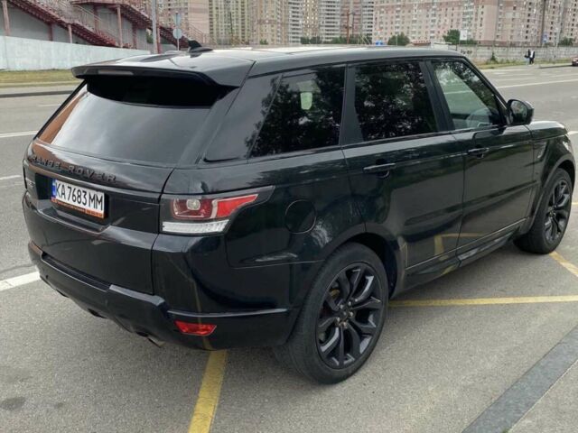 Чорний Ленд Ровер Range Rover Sport, об'ємом двигуна 5 л та пробігом 108 тис. км за 28500 $, фото 8 на Automoto.ua