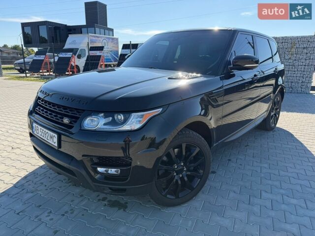 Чорний Ленд Ровер Range Rover Sport, об'ємом двигуна 2.99 л та пробігом 204 тис. км за 25600 $, фото 1 на Automoto.ua
