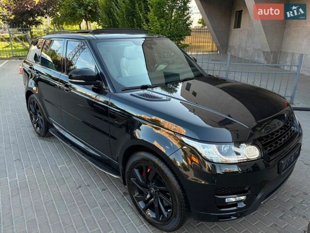 Чорний Ленд Ровер Range Rover Sport, об'ємом двигуна 4.4 л та пробігом 171 тис. км за 32922 $, фото 10 на Automoto.ua