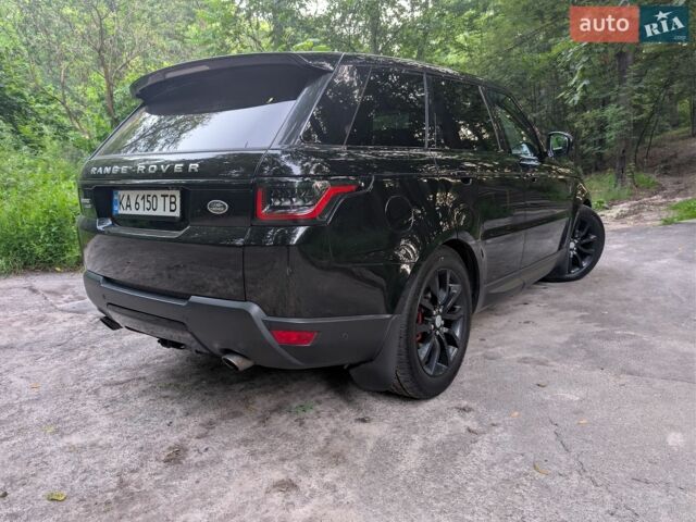 Чорний Ленд Ровер Range Rover Sport, об'ємом двигуна 3 л та пробігом 162 тис. км за 25000 $, фото 5 на Automoto.ua