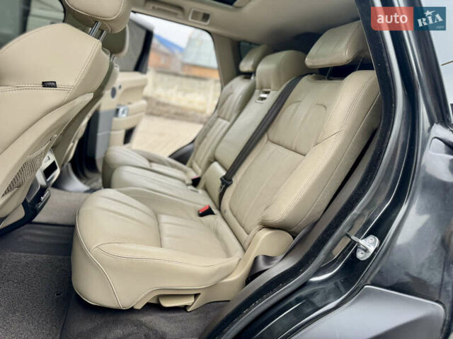 Чорний Ленд Ровер Range Rover Sport, об'ємом двигуна 3 л та пробігом 212 тис. км за 30500 $, фото 110 на Automoto.ua