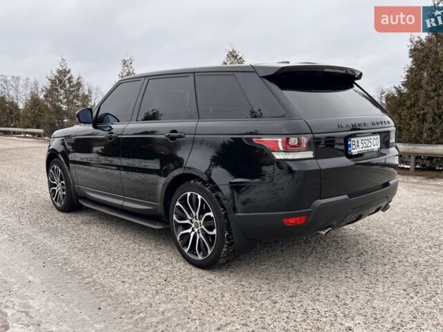 Чорний Ленд Ровер Range Rover Sport, об'ємом двигуна 2.99 л та пробігом 201 тис. км за 28999 $, фото 5 на Automoto.ua