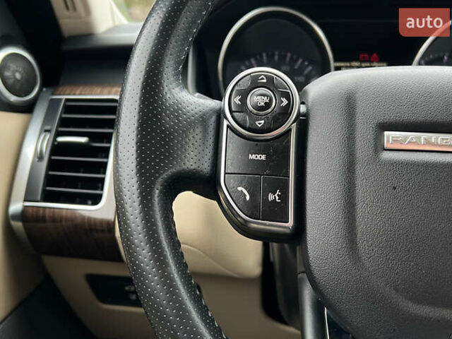 Чорний Ленд Ровер Range Rover Sport, об'ємом двигуна 3 л та пробігом 190 тис. км за 22700 $, фото 10 на Automoto.ua