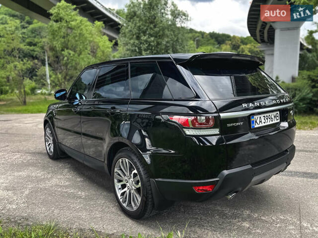 Черный Ленд Ровер Рендж Ровер Спорт, объемом двигателя 2.99 л и пробегом 84 тыс. км за 30999 $, фото 6 на Automoto.ua