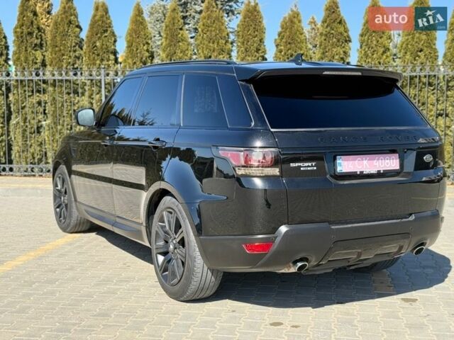 Чорний Ленд Ровер Range Rover Sport, об'ємом двигуна 2.99 л та пробігом 216 тис. км за 23500 $, фото 8 на Automoto.ua