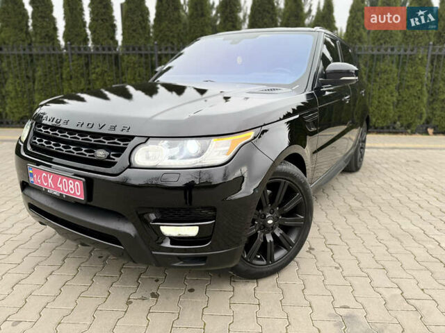 Чорний Ленд Ровер Range Rover Sport, об'ємом двигуна 2.99 л та пробігом 216 тис. км за 24499 $, фото 3 на Automoto.ua