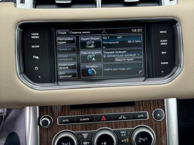 Чорний Ленд Ровер Range Rover Sport, об'ємом двигуна 2.99 л та пробігом 123 тис. км за 25900 $, фото 14 на Automoto.ua
