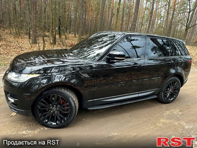 Черный Ленд Ровер Рендж Ровер Спорт, объемом двигателя 3 л и пробегом 16800 тыс. км за 22000 $, фото 1 на Automoto.ua