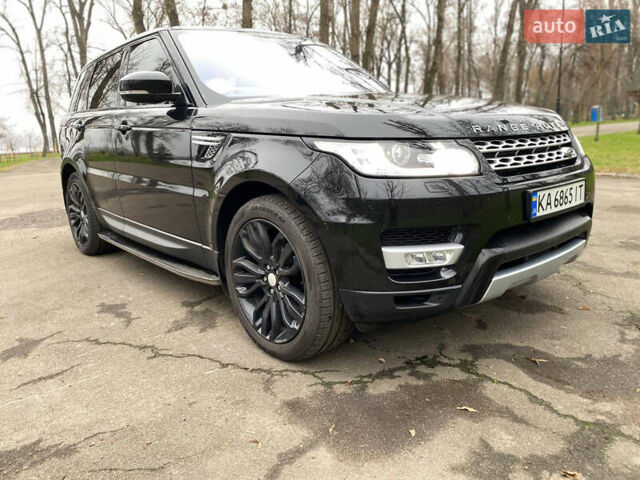 Черный Ленд Ровер Рендж Ровер Спорт, объемом двигателя 2.99 л и пробегом 130 тыс. км за 33300 $, фото 1 на Automoto.ua