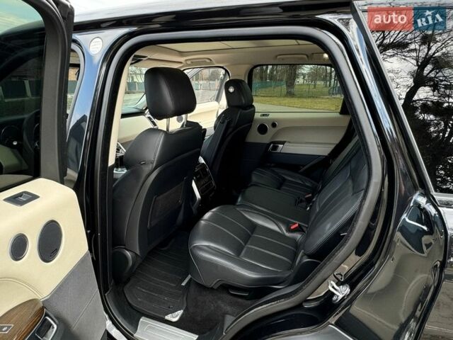 Чорний Ленд Ровер Range Rover Sport, об'ємом двигуна 3 л та пробігом 196 тис. км за 26999 $, фото 36 на Automoto.ua